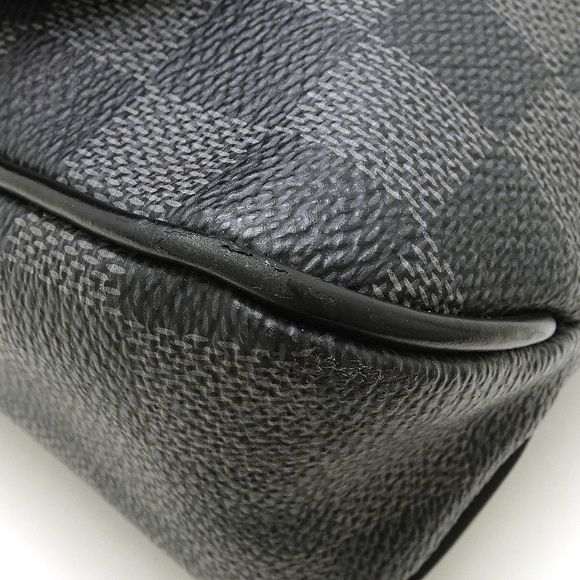 Louis Vuitton Damier Graphite Messenger PM Diagonal Shoulder Black - Picture 6 of 7
